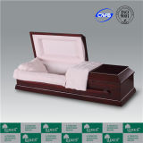American Style Style Wooden Caskets Coffins for Funeral Cremation