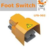 AC 15A 250V Aluminium Alloy Foot Switch Lfs-502