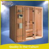 Solid Wood Main Material and Sauna Rooms Type Dry Sauna Room