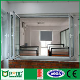 Shanghai Pnoc Aluminum Folding Glass Window with Australia Standard