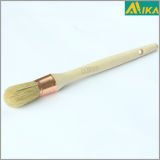 Wooden Handle Round Bristle Paint Brush