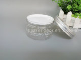 Round Shape Pet Plastic Jar for Cosmetic Packaging (PPC-PPJ-27)