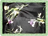 100% Poly Satin With Embroider Printing