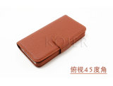 for iPhone 5 Flip Case, Leather Bag for iPhone 5/5s 5c Wallet Case