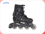Black Color Plastic Roller Skates Shoe