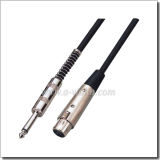 Double Blister Flexible PVC Mirophone Cable (AL-M005Y)