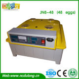 Holding 48 Eggs CE Approved Full Automatic Egg Incbuator