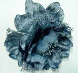 Garment Ornament - Artificial Velvet Flower (1)