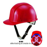 III Type Red Safety Helmet with CE & ANSI Certified in Red