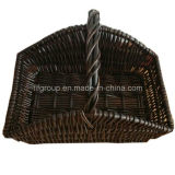 Rectangle Handled Handcrafted Delicate Willow Fruit Basket