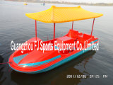 Gaily-Painted Pleasure-Boat, Luxury Recreation Pedal Boat
