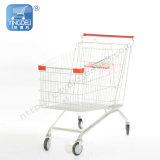 Galvanized Processing of Supermarket Shopping Cart