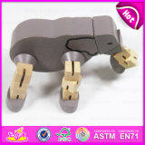 Early Learning Wooden Education Toy DIY Construction Toy, Custom Catoon Toy Game 3D Wooden DIY Toy W03b034