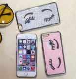 The Newest Buautiful Bling Powder Eyelash Case for iPhone 6 Plus