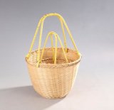 High Quality Handmade Natural Bamboo Shopping Basket (BC-NB1029)