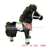 26cm Black Simulation Horse Plush Toys