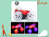 Electronic Plastic Toy with The Light Music Remote Control Stunt Dumper Car Toy-Can Sell