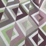Digital Printed Velvet Geometric Sofa Armchair Fabrics