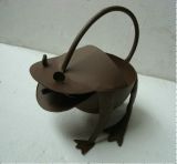 Top Quality OEM Design Durable Frog Metal Craft