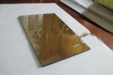 1650*2440mm Dark Bronze Reflective Glass for Building Glass