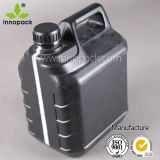 Black HDPE Oil Jerry Can Airtight with Screw Lid