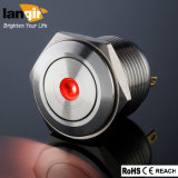 Stainless Steel Metal Waterproof Push Button Switch, 12 Volt Illuminated Pushbutton Switch