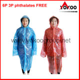 Disposable Emergency Adult Hood Raincoat for Camping Hiking Travel (YB-2116)