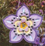 The Flower Design Embroidery Patches
