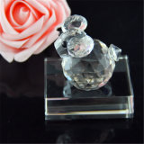 Crystal Glass Mouse for Souvenir