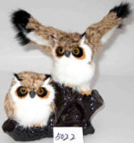 Furry Owl Toy (F103)
