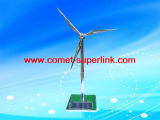 Solar Powered Windmill - Zinc Alloy (M16)