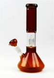 Glass Pipe Glass Smoking Pipe with 1 Perc 12 Inches High (GB-061)