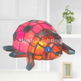Ladybug Tiffany Style Accent Lamp Tiffany Novelty Lamp Stained Glass Art Deco Lighting Vintage Lighitng Collection