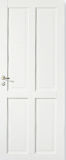 Home Design Modern Style White Window Door with Stile and Rails