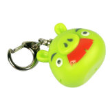 Plastic Cartoonled Key Chain for Promotion Gift
