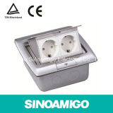 Stainless Steel Cbd Low Voltage Wiring System Electrical Floor Wiring Junction Box Outlet Socket