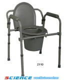 Folding Commode Chair (iron) Sc-2110