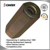 Hex Connecting Nut with Color Zinc-Plated Surface