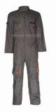 100%Cotton Nice Style Many Pockets Work Wear Canvas Coverall Grey and Orange