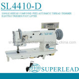 Superlead Automatic Thread Trimmer Single Needle Compound Feed Lockstitch Industrial Sewing Machinery (SL4410-D)