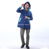 Men Waterproof Long Raincoat (Hood Is Avaliable)