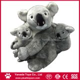 25cm Realistic Stuffed Koala Toys (mother and two sons)
