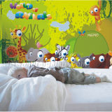 L2-00006 Animal Wall Mural Paper for Kids Room