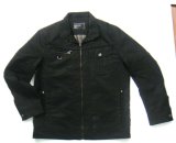 Man Leather Jacket Fur Jacket 185