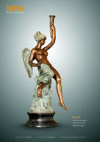 Bronze Sculpture--Pretty Lady (EP-479)