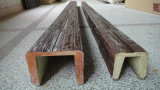 2692 Guangzhou Factory Sale PU Polyurethane Decorative Imitation Wood Beams Timber for Interior and Exterior