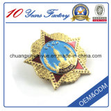 Promotional Gift Metal Craft Badge with Gold Plating