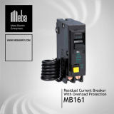 Meba Residual Current Breaker with Overload Protection (RCCB) MB161