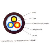 Indoor Duplex Round Far Transmission Optical Fiber Cable