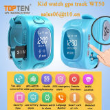 Wrist Watch GPS Tracking Device for Kids with Phone Call, Power Save, Sos, Long Time, APP, Real Time Tracking, SIM Card (WT50-KW)